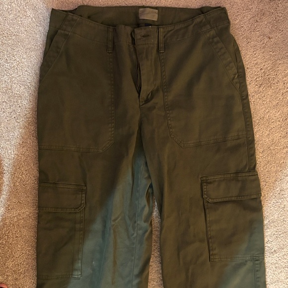 Universal Thread Women's Olive Wide Leg Pants - Picture 2 of 5